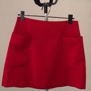 Express high waisted skirt